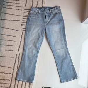 Classic Blue Old Navy Women's ankle flare Jeans